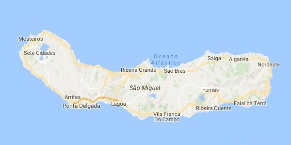 Ecorismo Karten Auf Sao Miguel Azoren