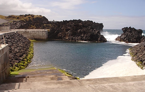 Zona Balnear dos Poços -  Piscina natural - São Miguel Açores